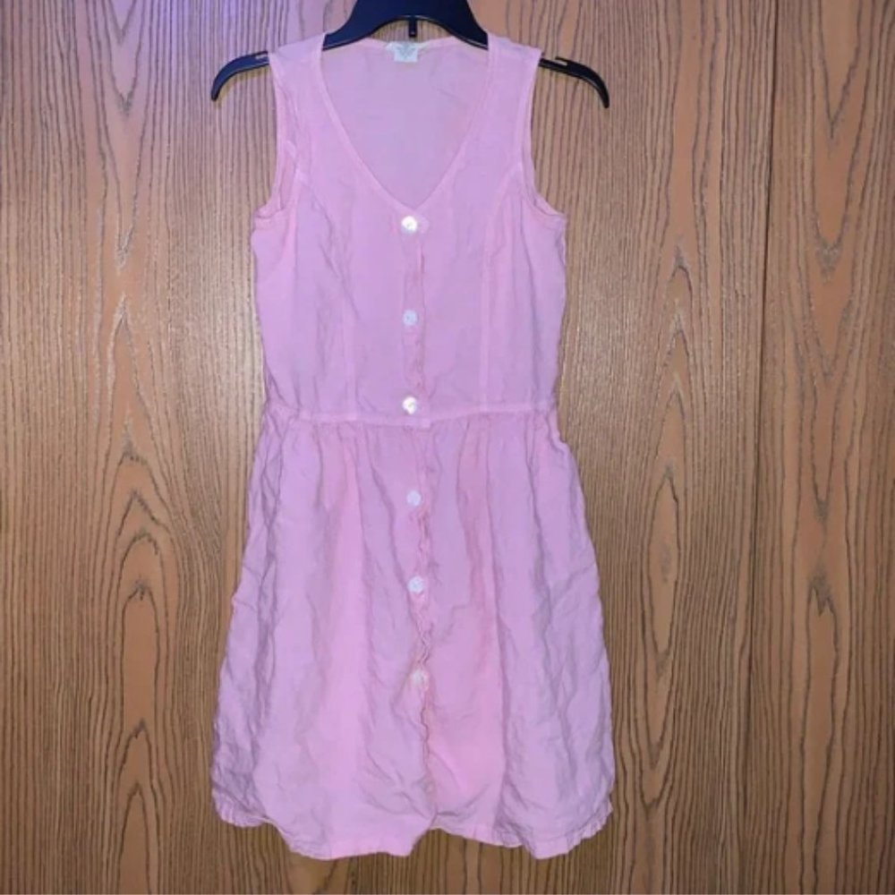 Button Down Linen Dress